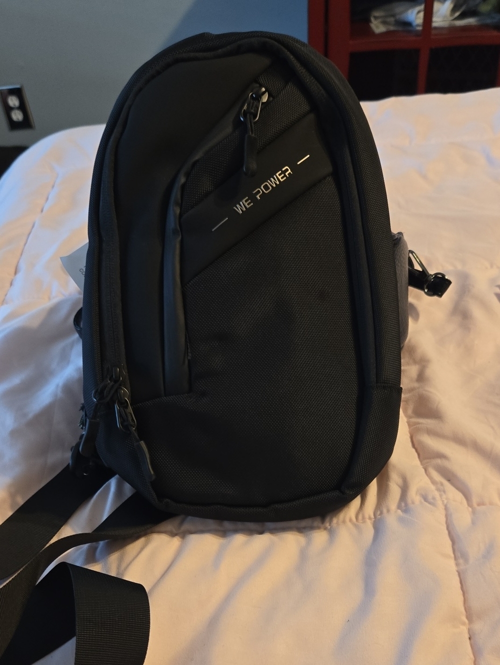 Black Sling Bag for Men